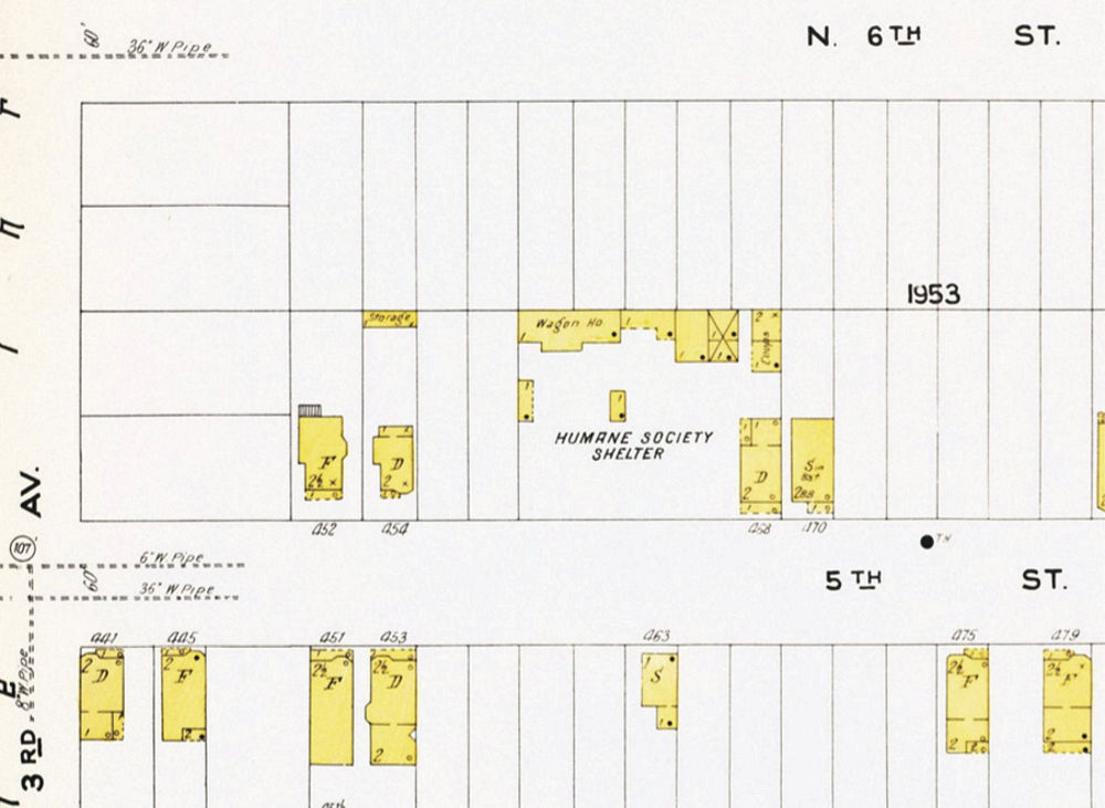 1909 Map
