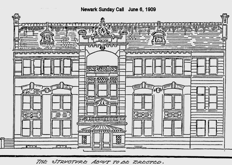1909 - The Structure About to be Erected
June 6, 1909
