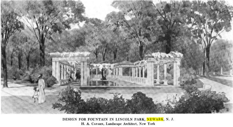 Design for Fountain in Lincoln Park
Photo from Architectural League of New York v29 1914
