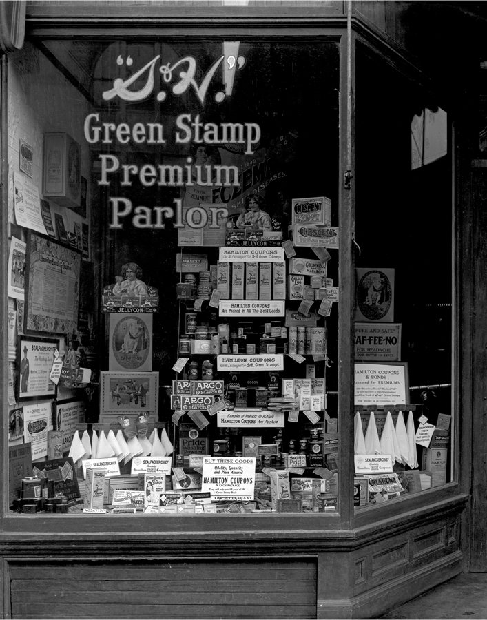 S & H Green Stamp Window Display
