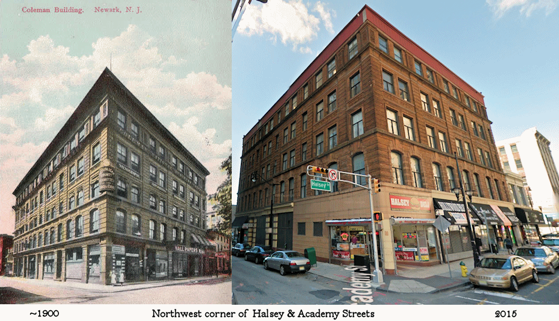 Academy Street & Halsey Street NW Corner
