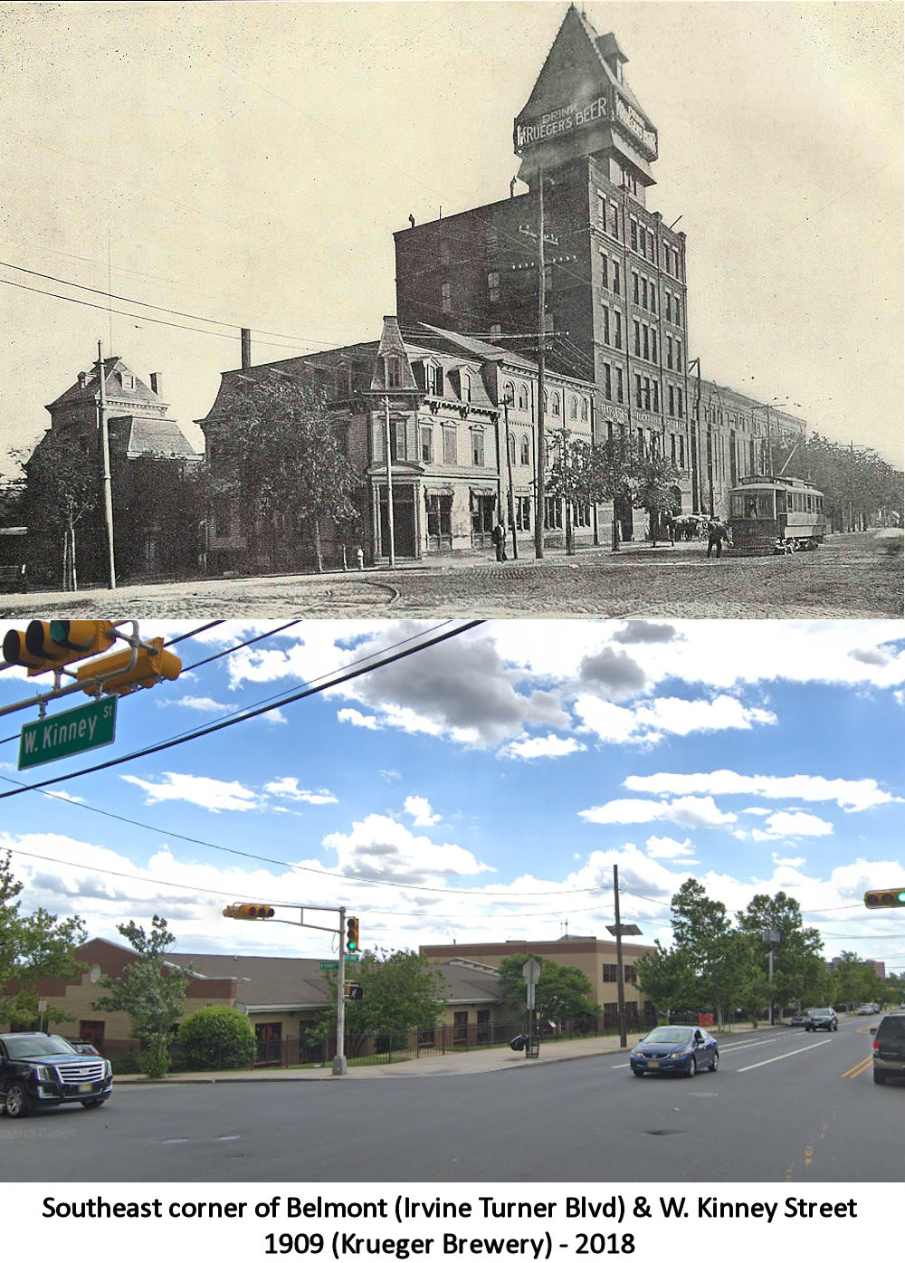 Belmont Avenue & West Kinney Street
Southeast Corner
