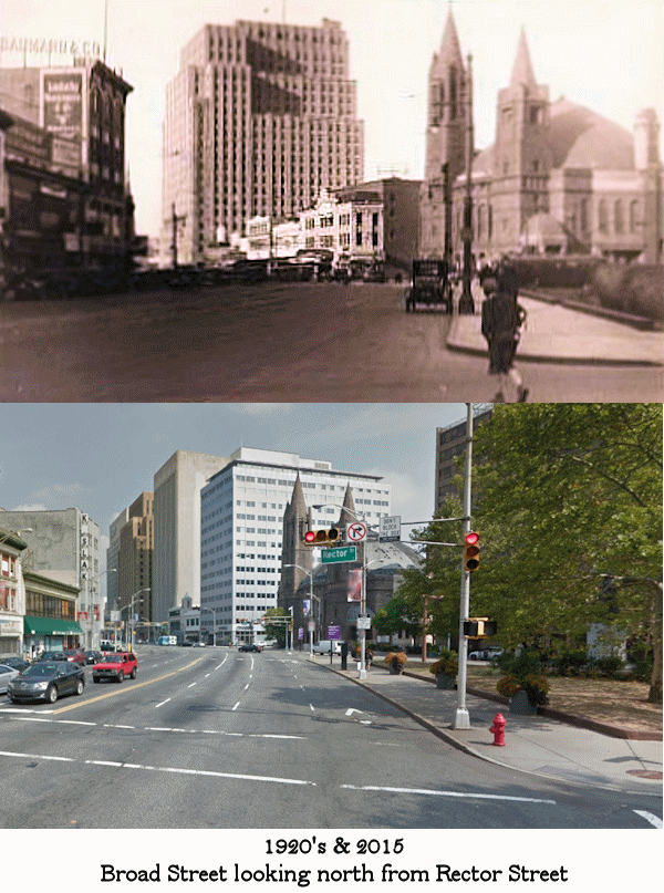 Broad Street at Rector Street Looking North
