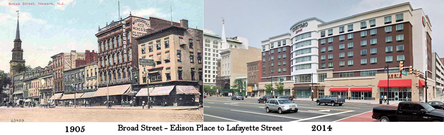 Broad Street  Edison Place to Lafayette Street
