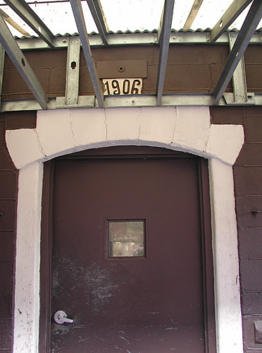 Alley doorway
