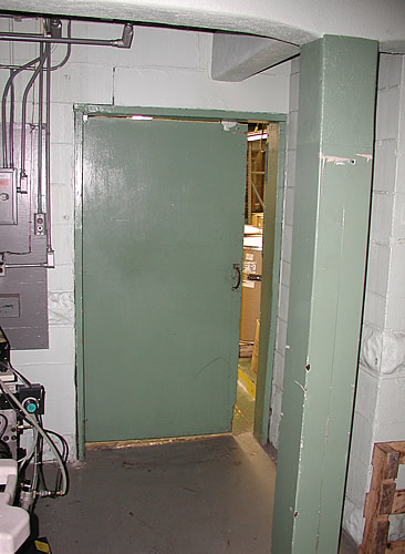 Door To Envopak Room (Inside)
