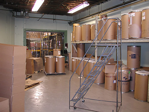 Molding Colorant storage area
