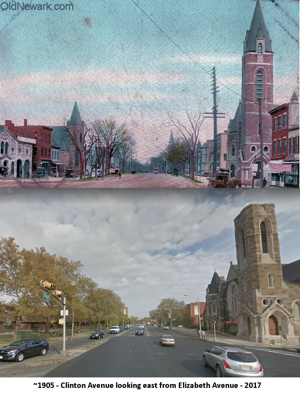 Clinton Avenue & Elizabeth Avenue
