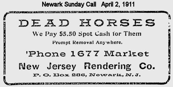 Dead Horses
April 2, 1911
