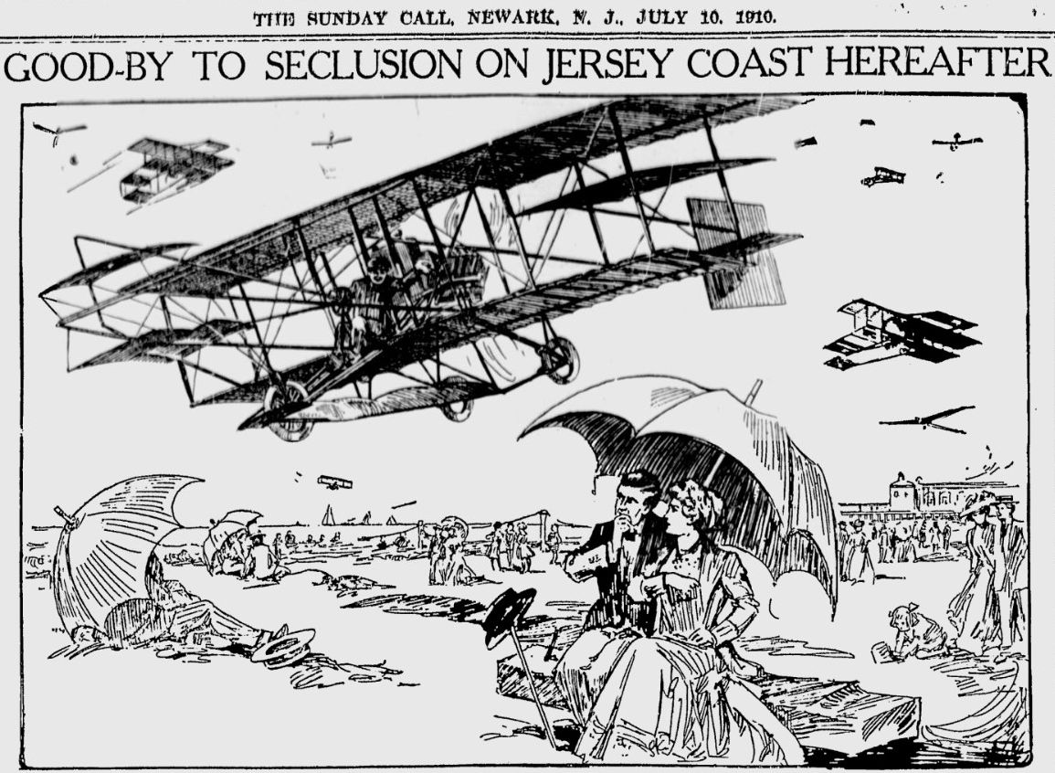 Goodbye to Seclusion of Jersey Coast Hereafter
July 10 1910
