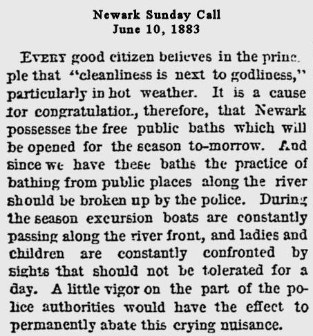 Public Bathing
June 10, 1883

