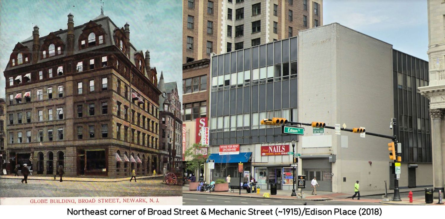 Broad Street & Mechanic Street/Edison Place
