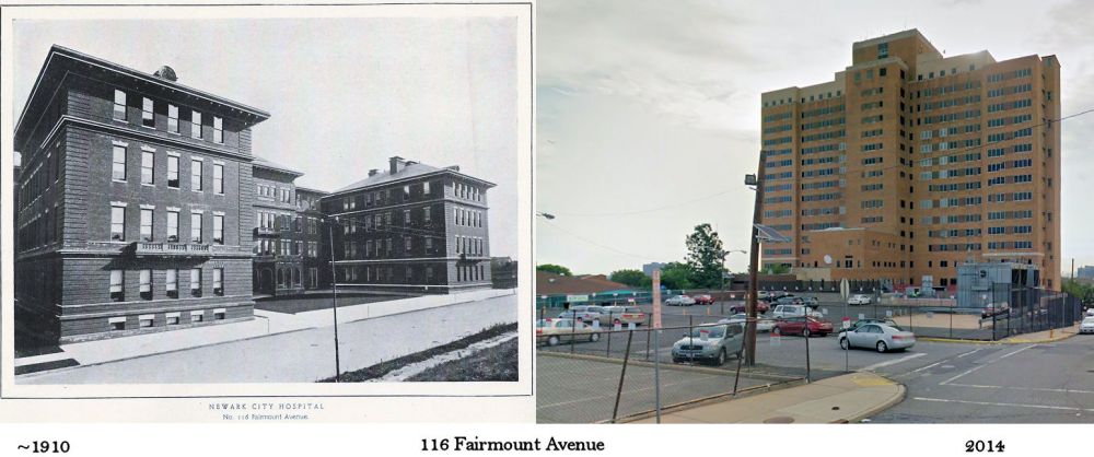Fairmount Avenue 116
Newark City Hospital to Parking Lot
