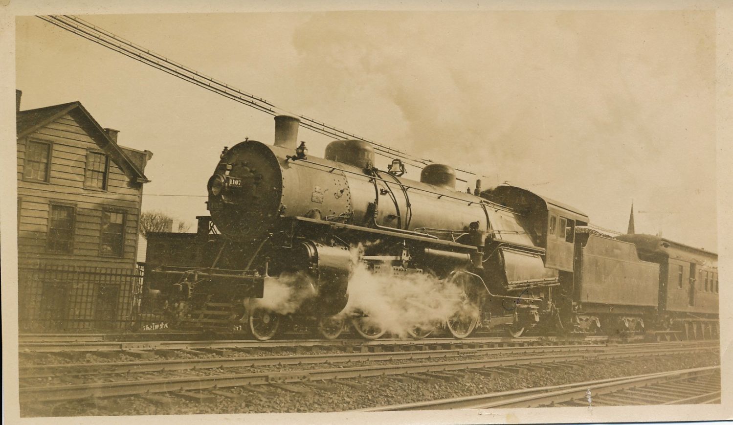 Lackawanna Limited leaving Newark 2/23/1913
Photo from Bill Ridge
