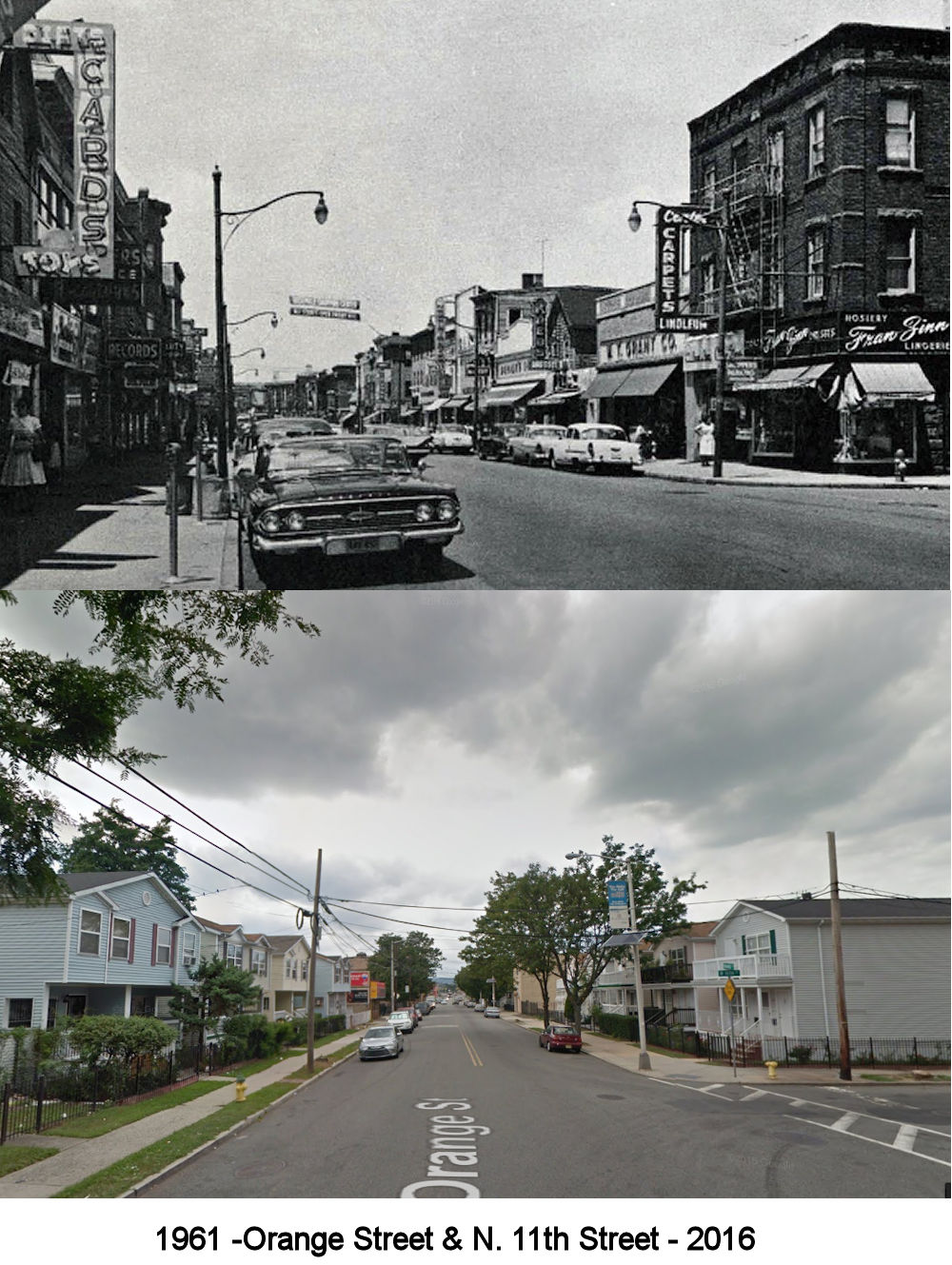 Orange Street & N. Eleventh Street
