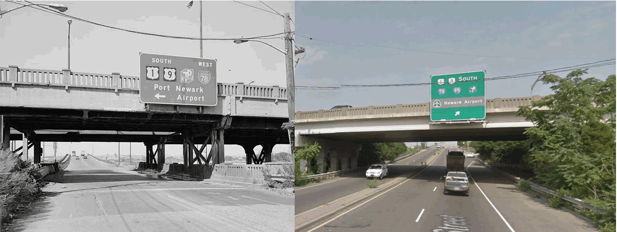 South Street Entrance to Rt 1 & 9
