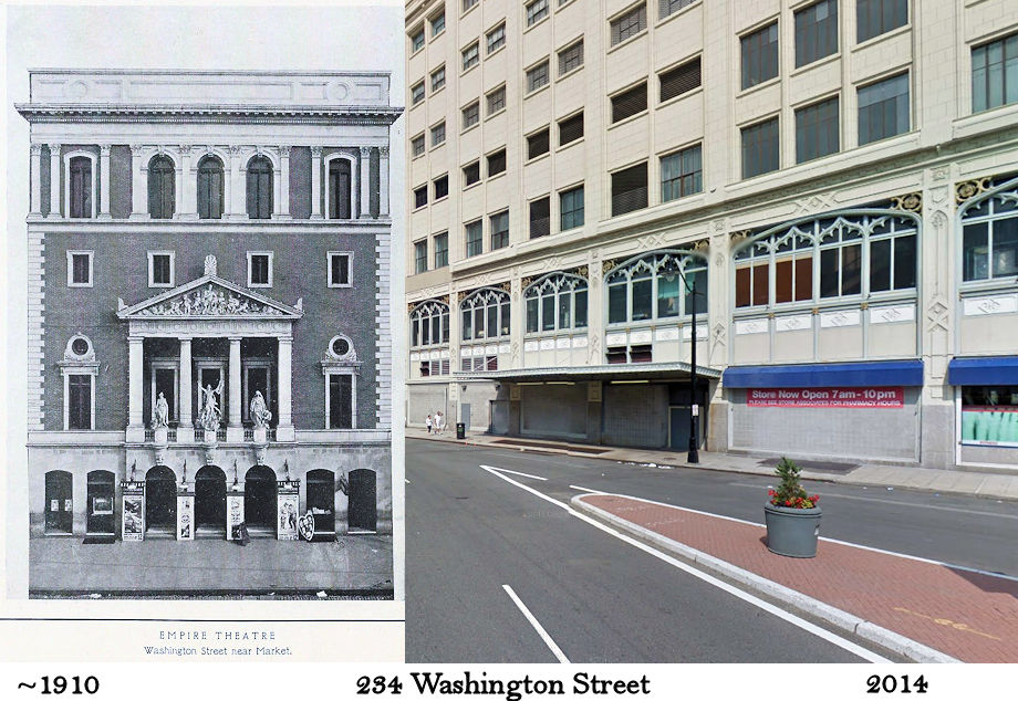 Washington Street 234
Empire Theatre to Bamberger's to an Information Center
