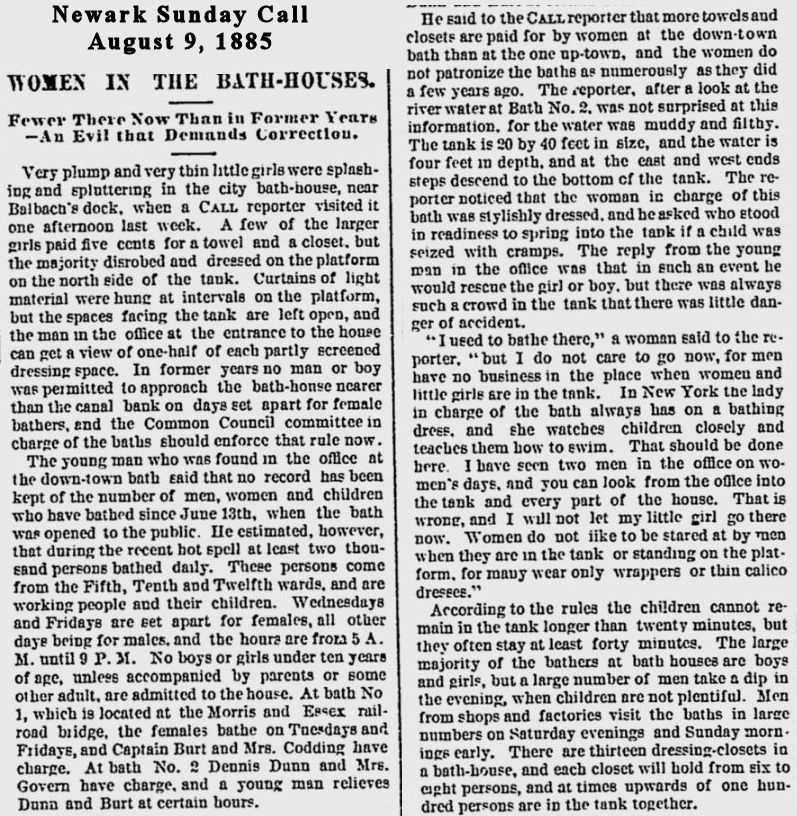 Women in the Bath-Houses
August 9, 1885
