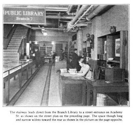 From "The Nine Branch Libraries of the Public Library of Newark, N. J." by Eleanor Shane & John Cotton Dana, 1930
