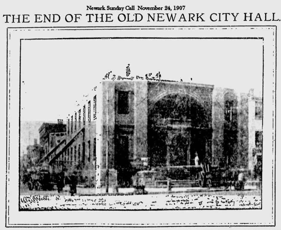 The End of the Old Newark City Hall
