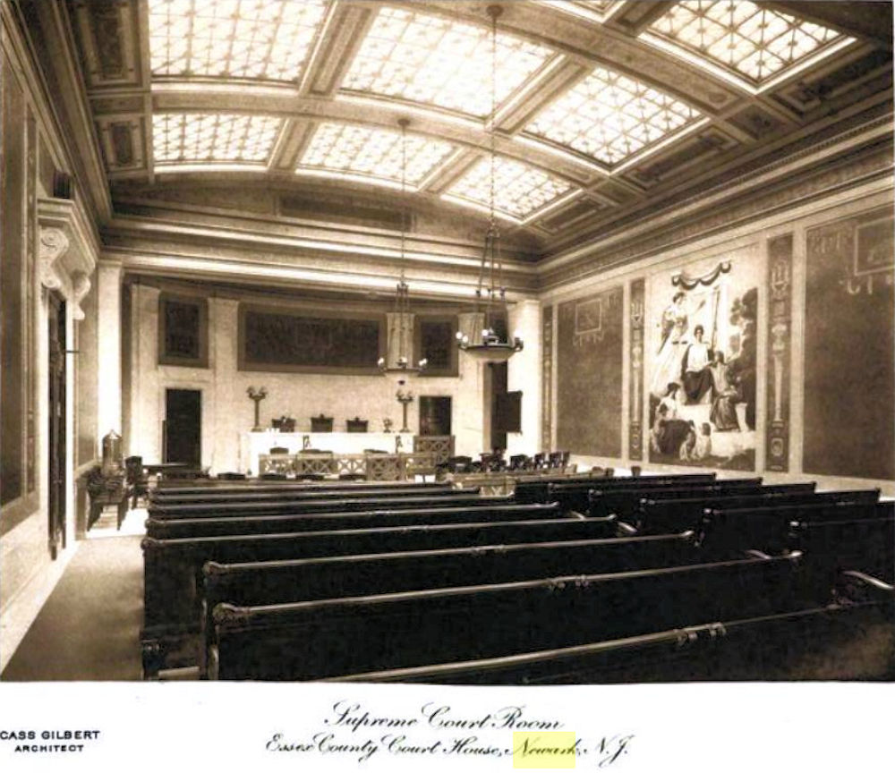 Supreme Court Room
New York Book of Architecture  1908
