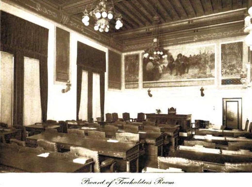 Board of Freeholders Room
New York Book of Architecture  1908
