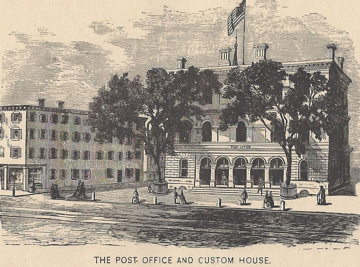 Drawing from The History of Newark, NJ by Atkinson

