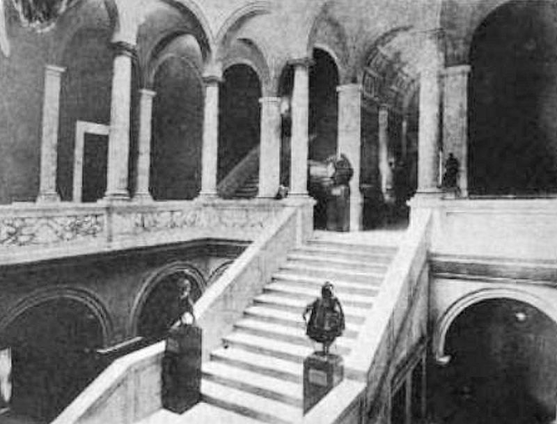 Main Staircase
Photo from Musical America v24 1916
