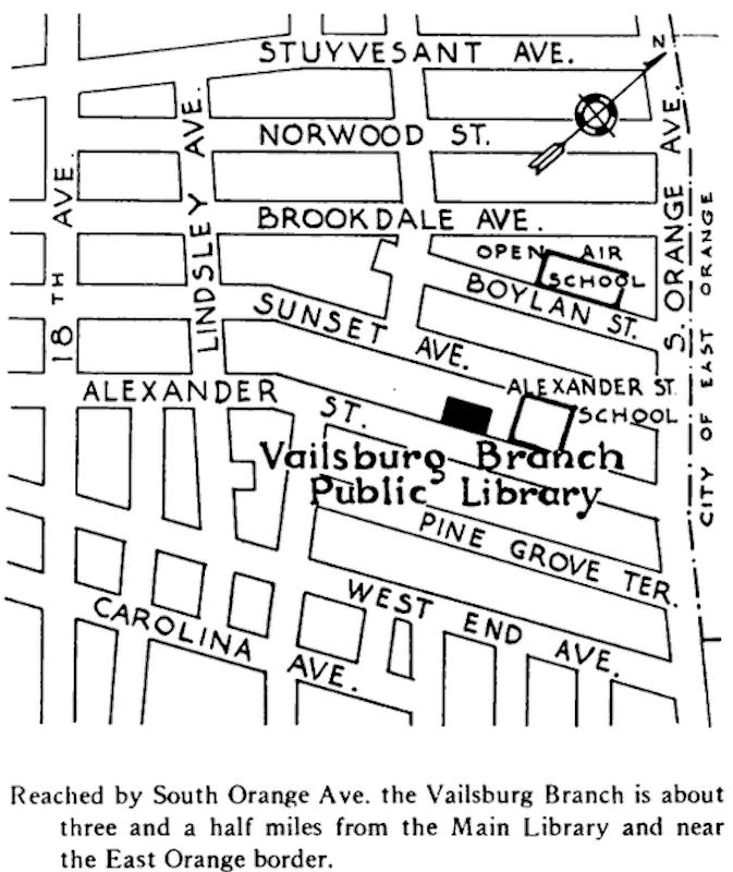 From "The Nine Branch Libraries of the Public Library of Newark, N. J." by Eleanor Shane & John Cotton Dana, 1930
