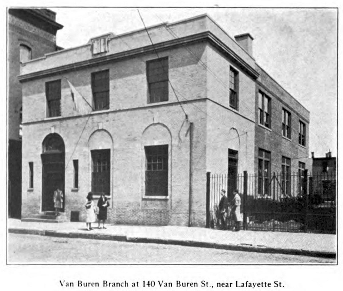 From "The Nine Branch Libraries of the Public Library of Newark, N. J." by Eleanor Shane & John Cotton Dana, 1930
