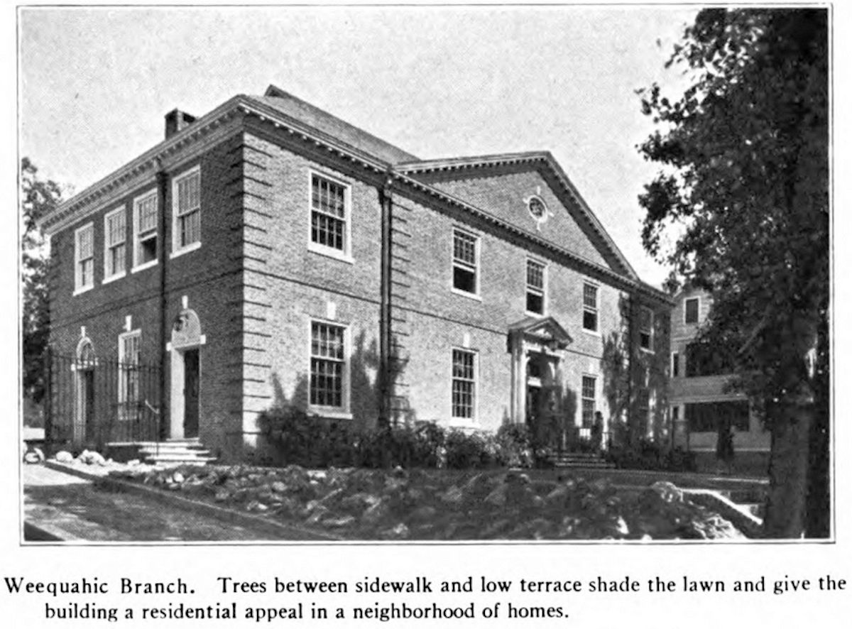 From "The Nine Branch Libraries of the Public Library of Newark, N. J." by Eleanor Shane & John Cotton Dana, 1930
