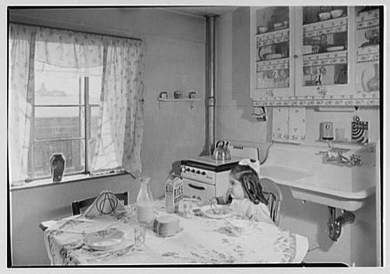 Kitchen 1944
Photo from Library of Congress
