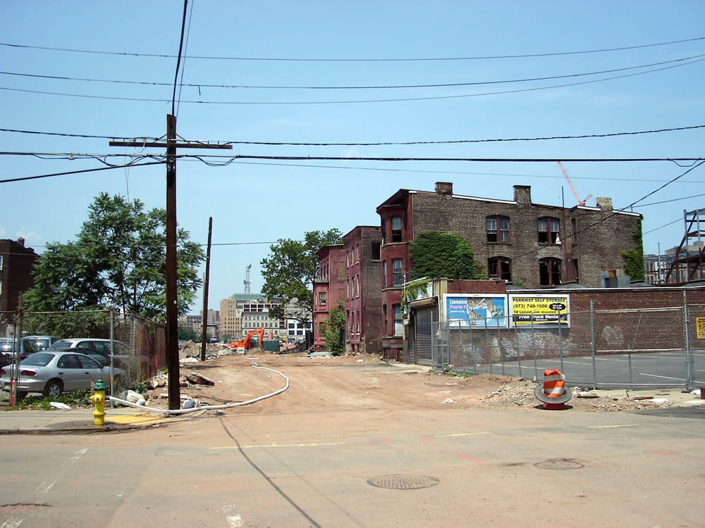 Lafayette Street at Columbia Street, looking towards Mulberry Street
Photo from Dan Silva.
