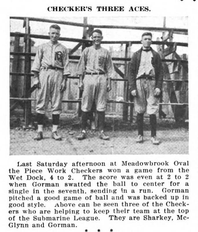 Piece Work Checkers Aces
Photo from Speed-Up Vol 3 No 27 July 1920
