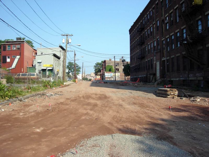 Lafayette Street at Liberty Street, looking towards Columbia Street
Photo from Dan Silva.
