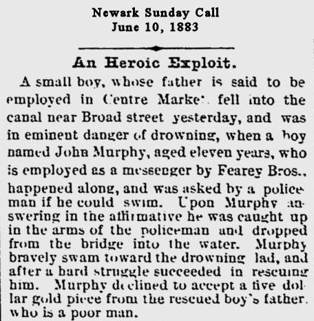 A Heroic Exploit
June 10, 1883
