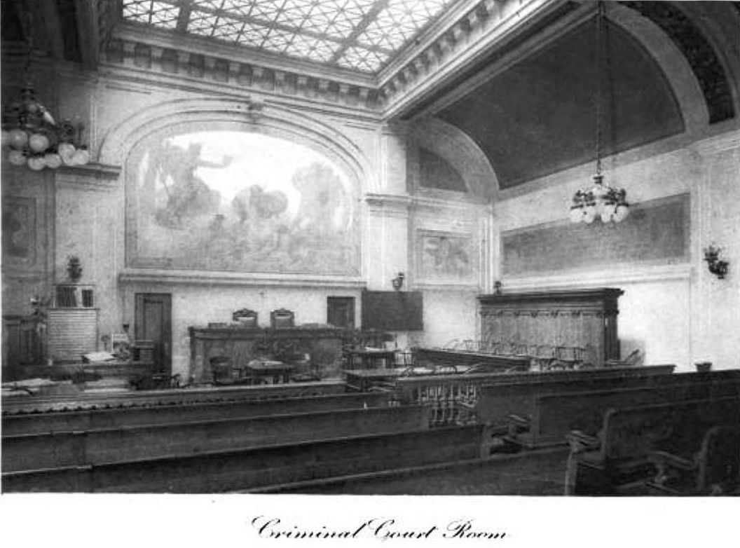 Criminal Court Room
New York Book of Architecture  1908
